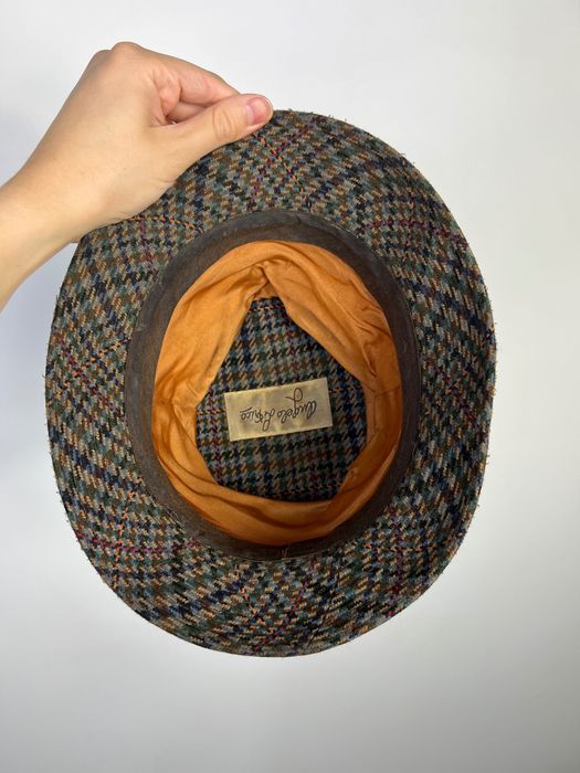 Harris Tweed Angelo Litrico Vintage 90’s Kapelusz