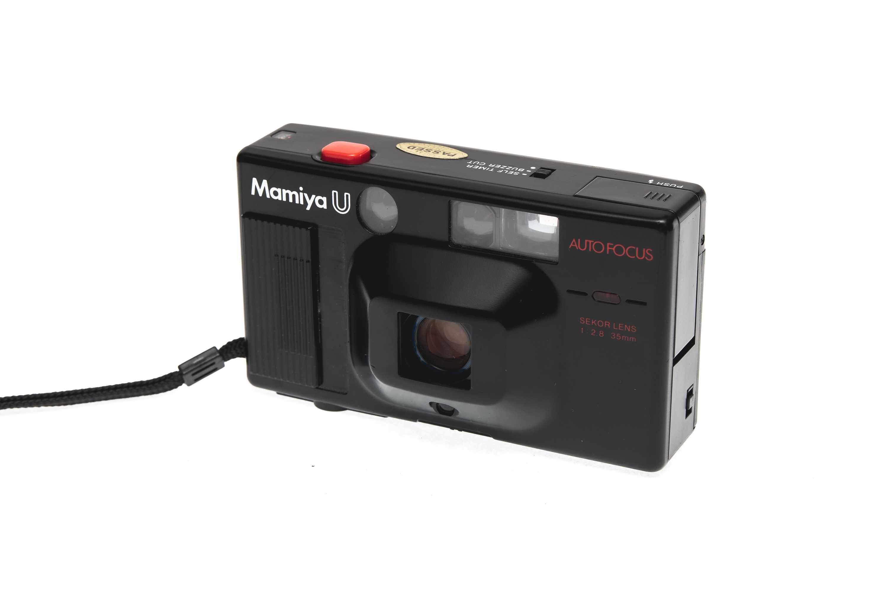kultowy analog Mamiya U AF, autofocus, Sekor 35mm 1:2.8