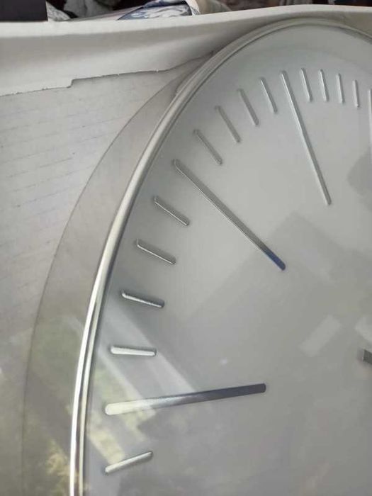 Gigantyczny zegar ścienny 50cm na ścianę do kuchni korytarza