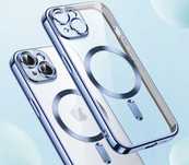Etui do iPhone 15 Plus do MAGSAFE MATT CASE WZMOCNIONE + Szkło pełne