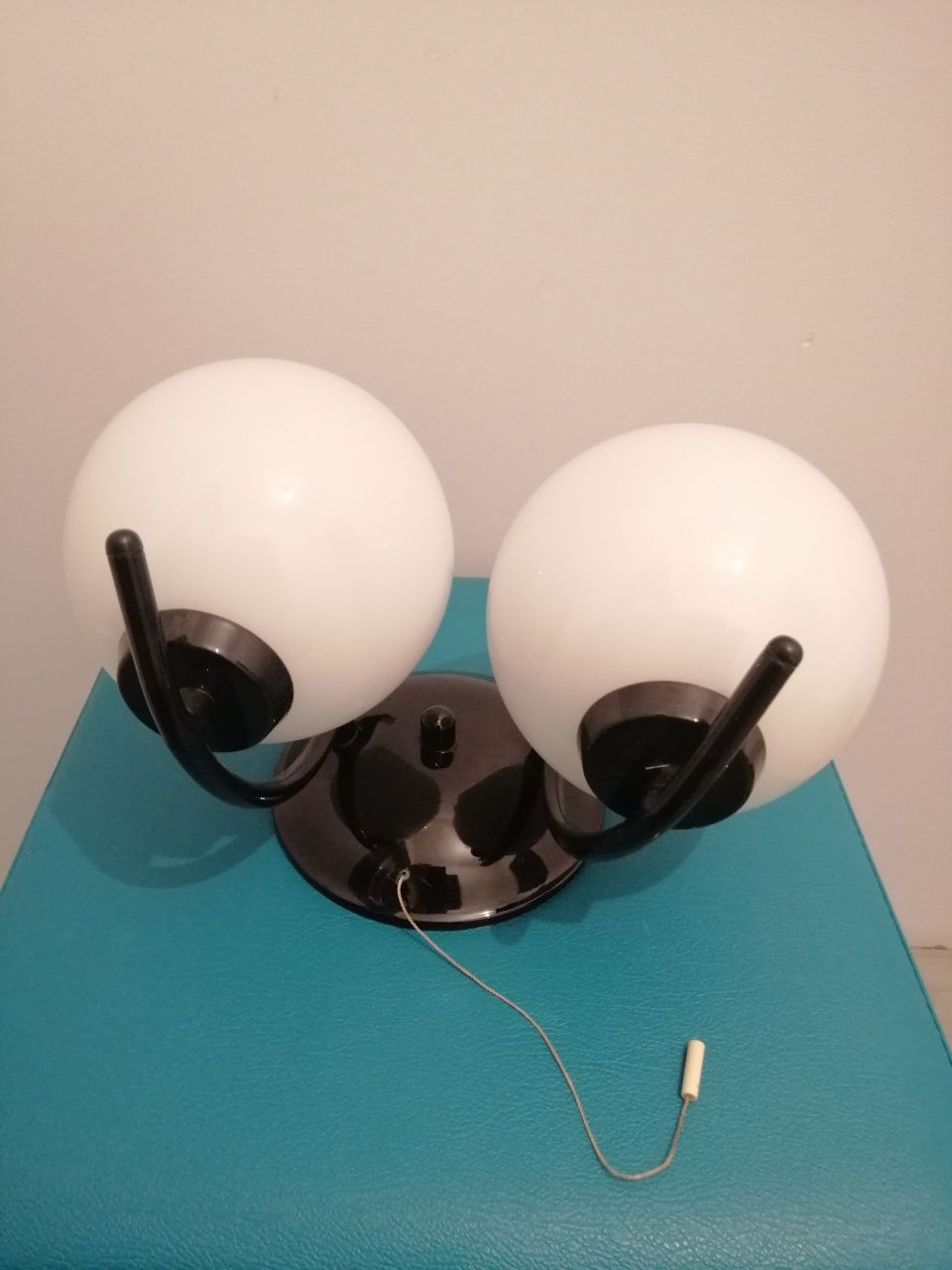 Lampa kinkiet kule szklane