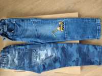 Spodnie jeansowe dla chłopca rozm 104