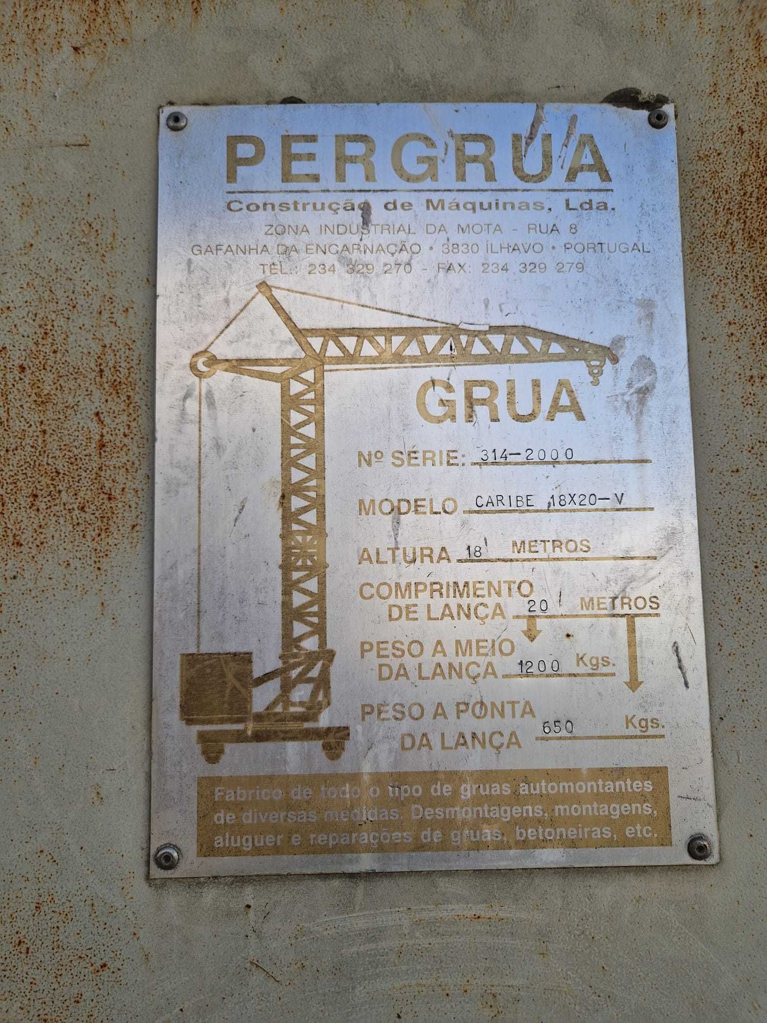 Grua automontante
