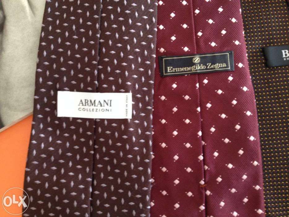 Gravatas Armani , Zegna , Boss