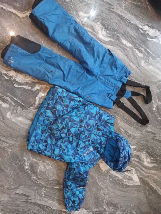 Зимові штани на шлейках - комбінізон