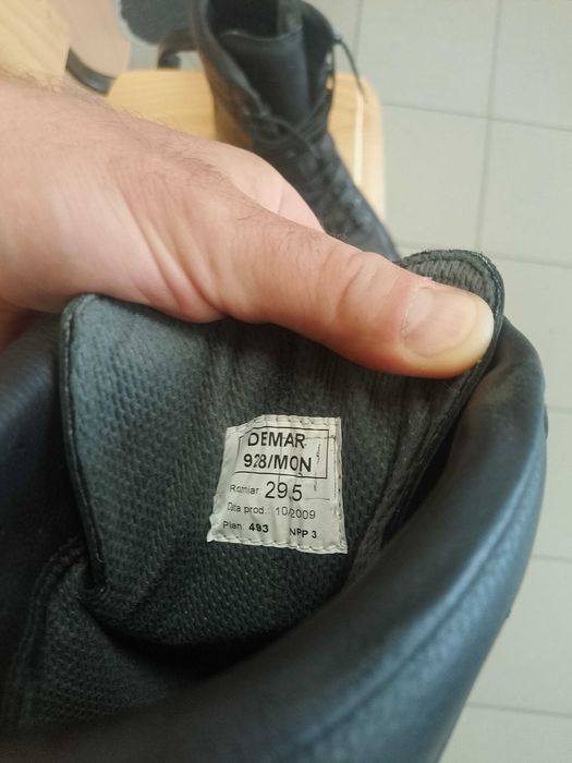 Buty wojskowe, skórzane MON 928
