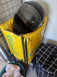 Bag para delivery e capacete L