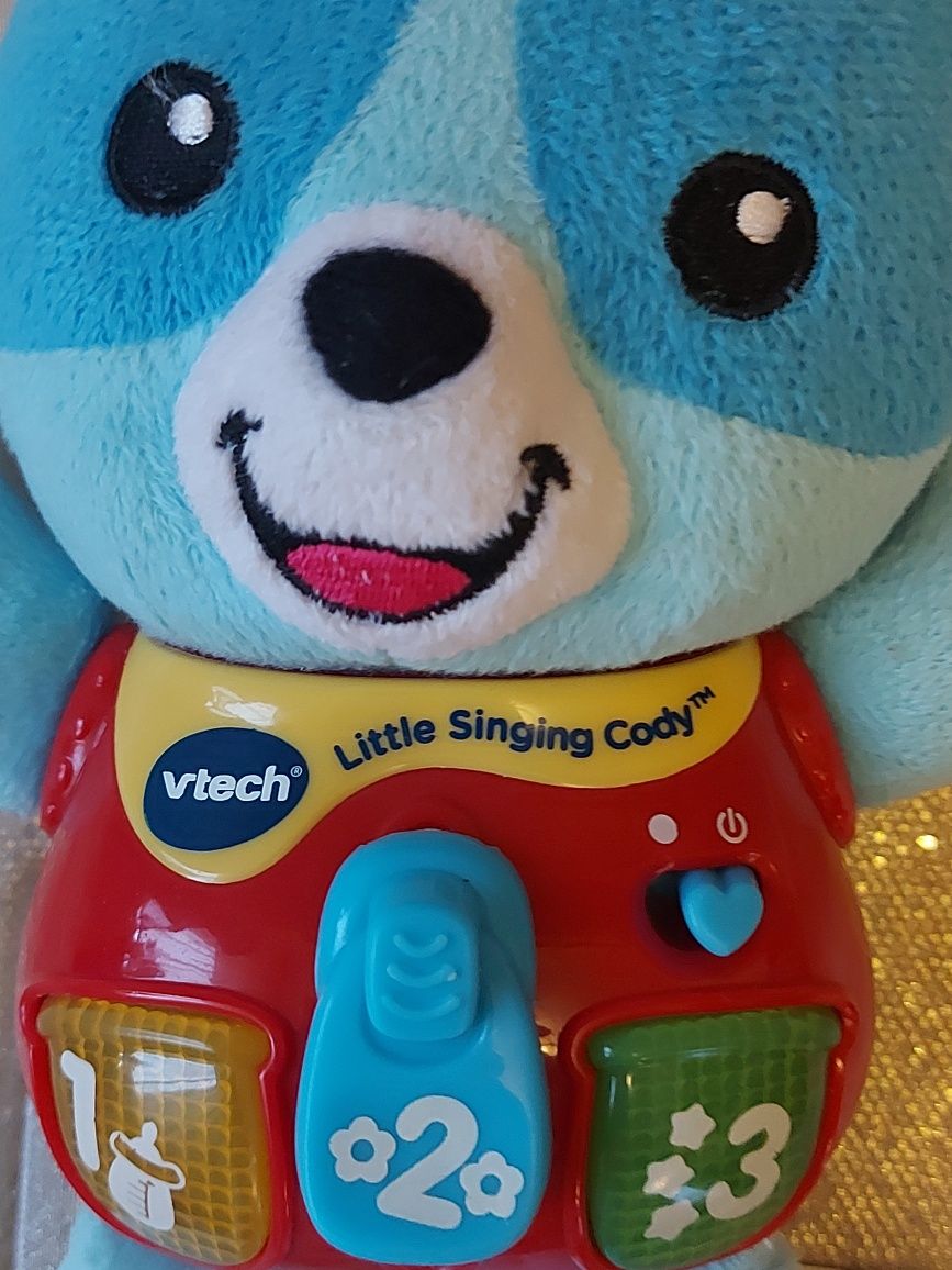 Vtech jęz ang Śpiewający edukacyjny maly miś Cody dla 3-18 m