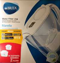 BRITA dzbanek filtrujący Marella + 2 filtry, idealny na prezent