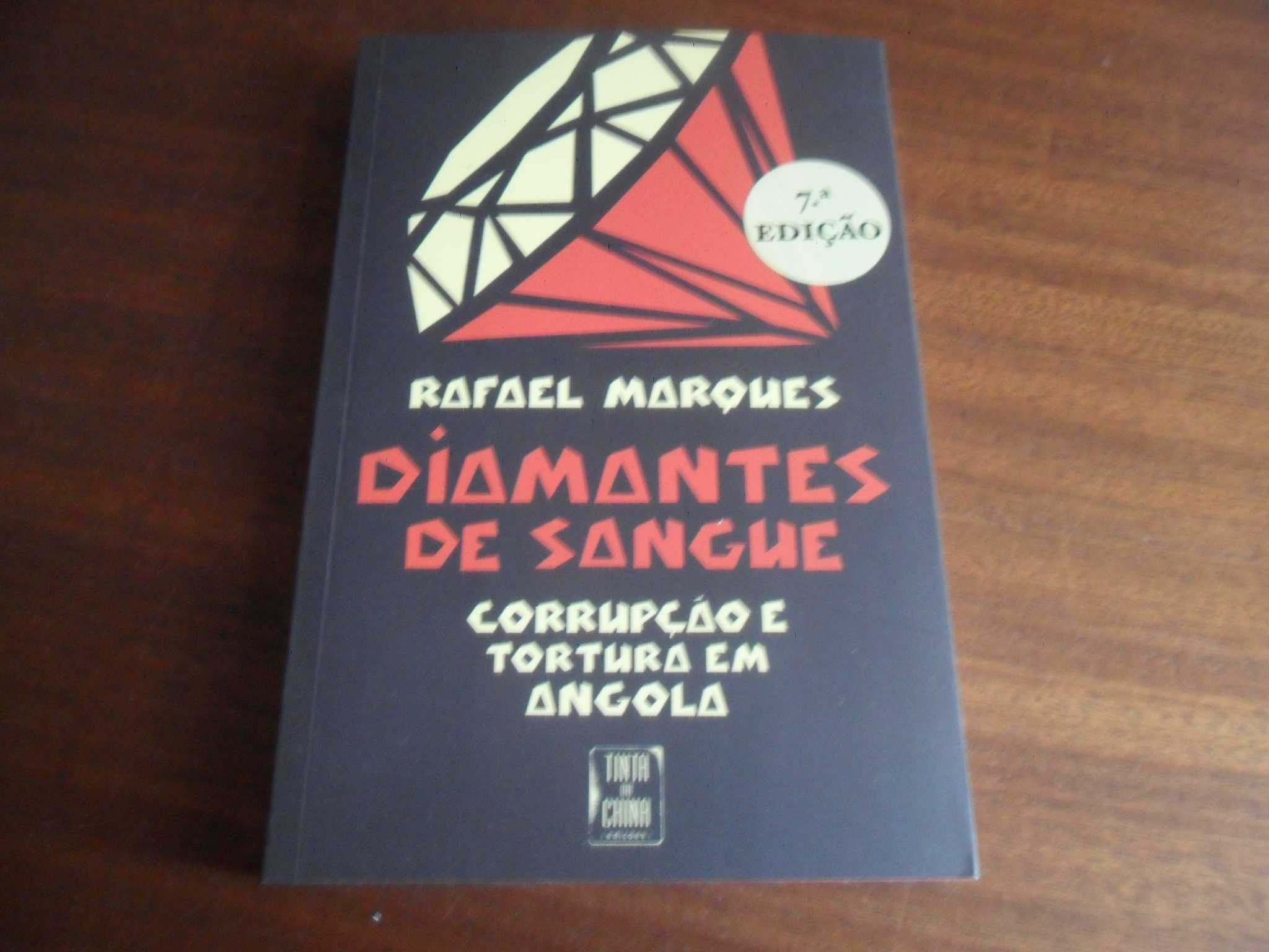 "Diamantes de Sangue" de Rafael Marques - 7ª Edição de 2013 - ANGOLA