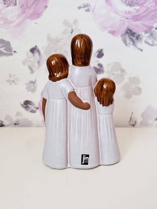 Ceramiczna figurka dziewczyna chórek,JIE Gantofta sweden desing