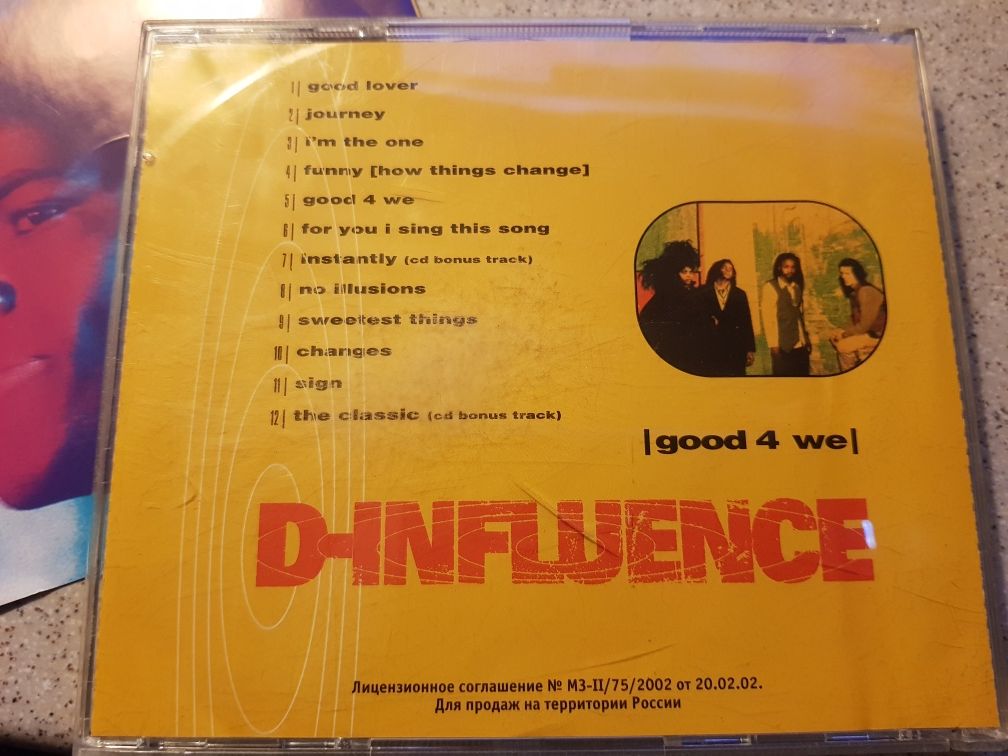 CD D-Influence |Good 4 We| 2002 Ltd