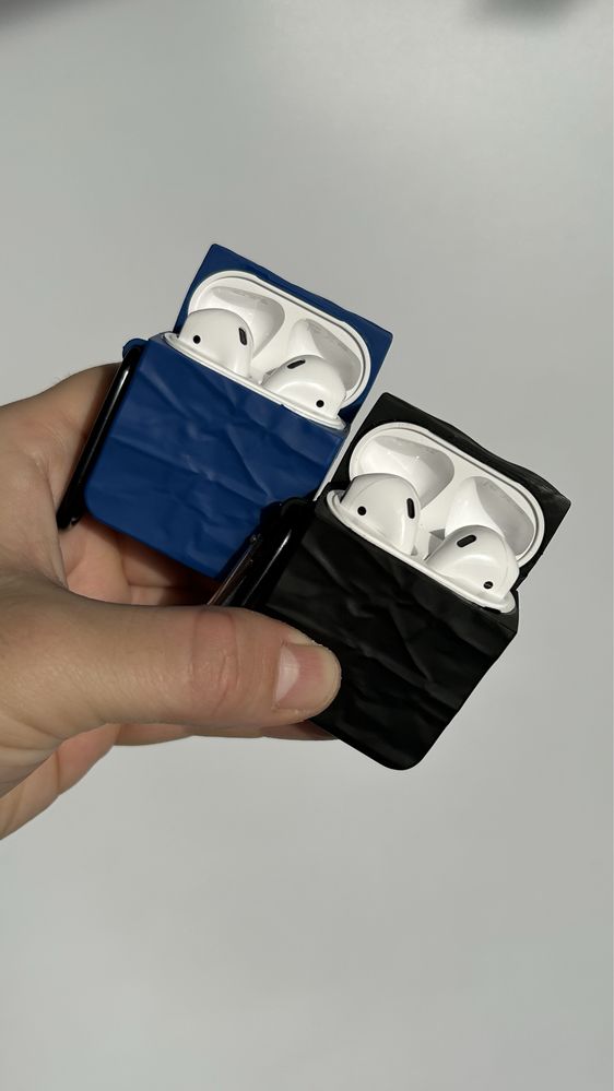 Навушники Apple AirPods 2 + чохол! Якість 1:1