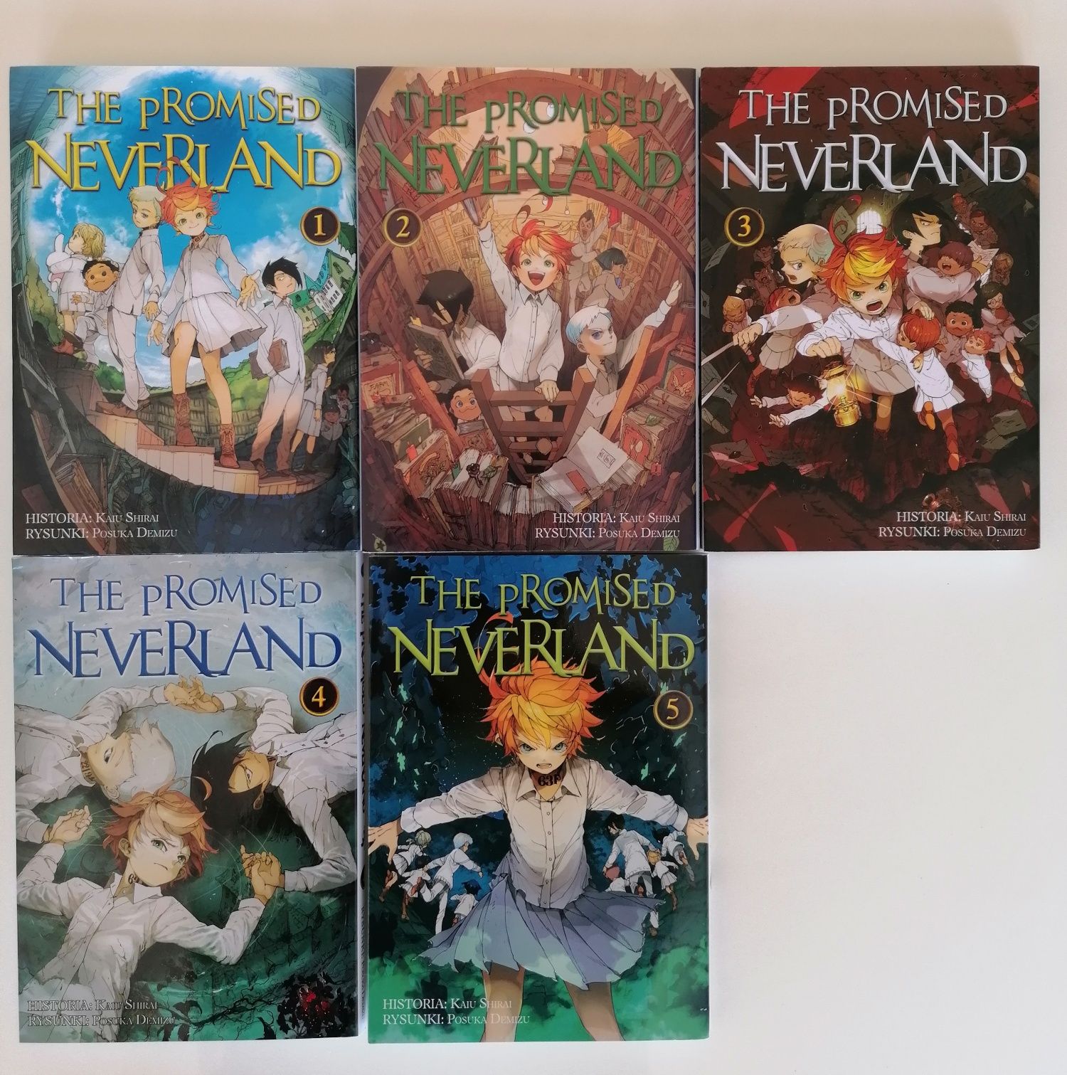 komiks The Promised Neverland tomy 1-10