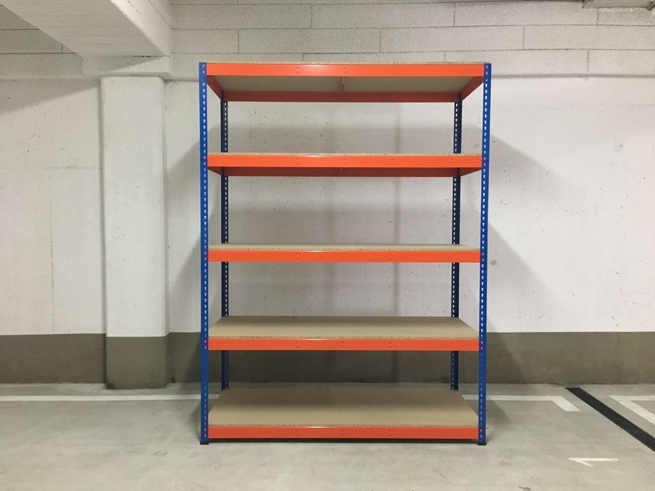 Regały metalowe mocny kątownik do magazynu warsztatu garażu