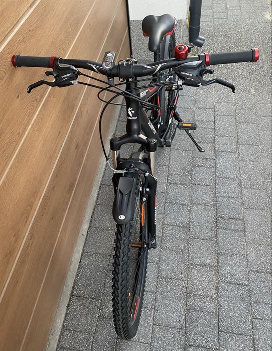 Rower Kross Affix Sport Scrapper XS 26” czarno-czerwony