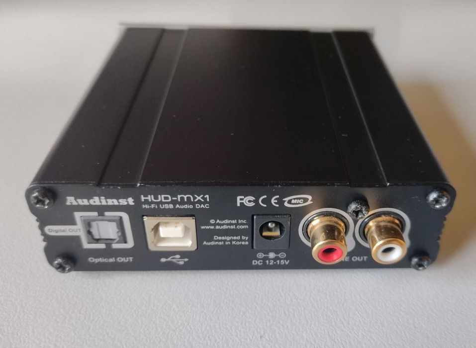 Audinst HUD-MX1 USB DAC + wzmacniacz słuchawkowy