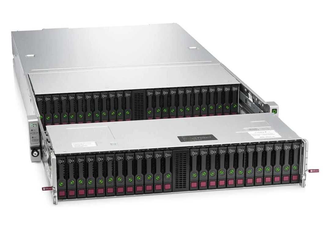 HPE APOLLO 4200 GEN9 | 48 x 300GB |  56 x vCPUs + 128GB