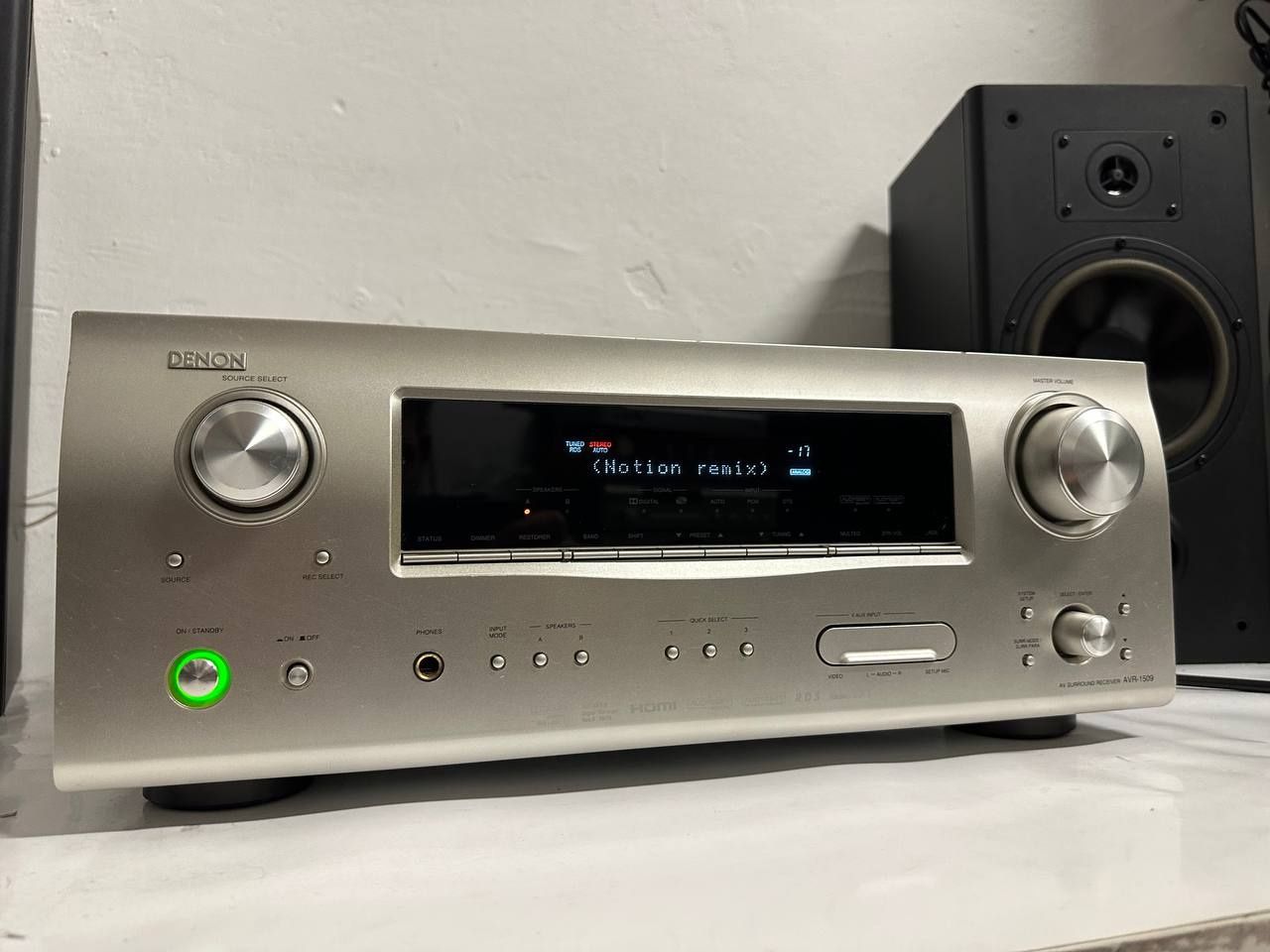5.1 АV Amplituner Denon AVR-1509, HDMI,5* 110 Watt