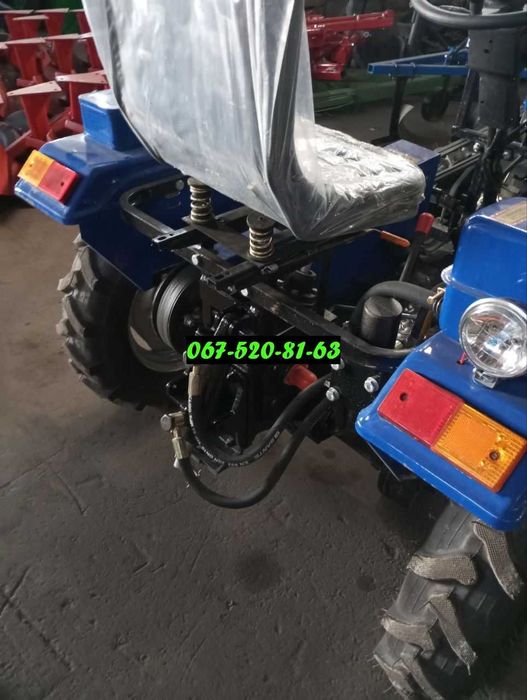 Кращий Мототрактор Кентавр 160ВN плав. гідравліка Насос від мотора