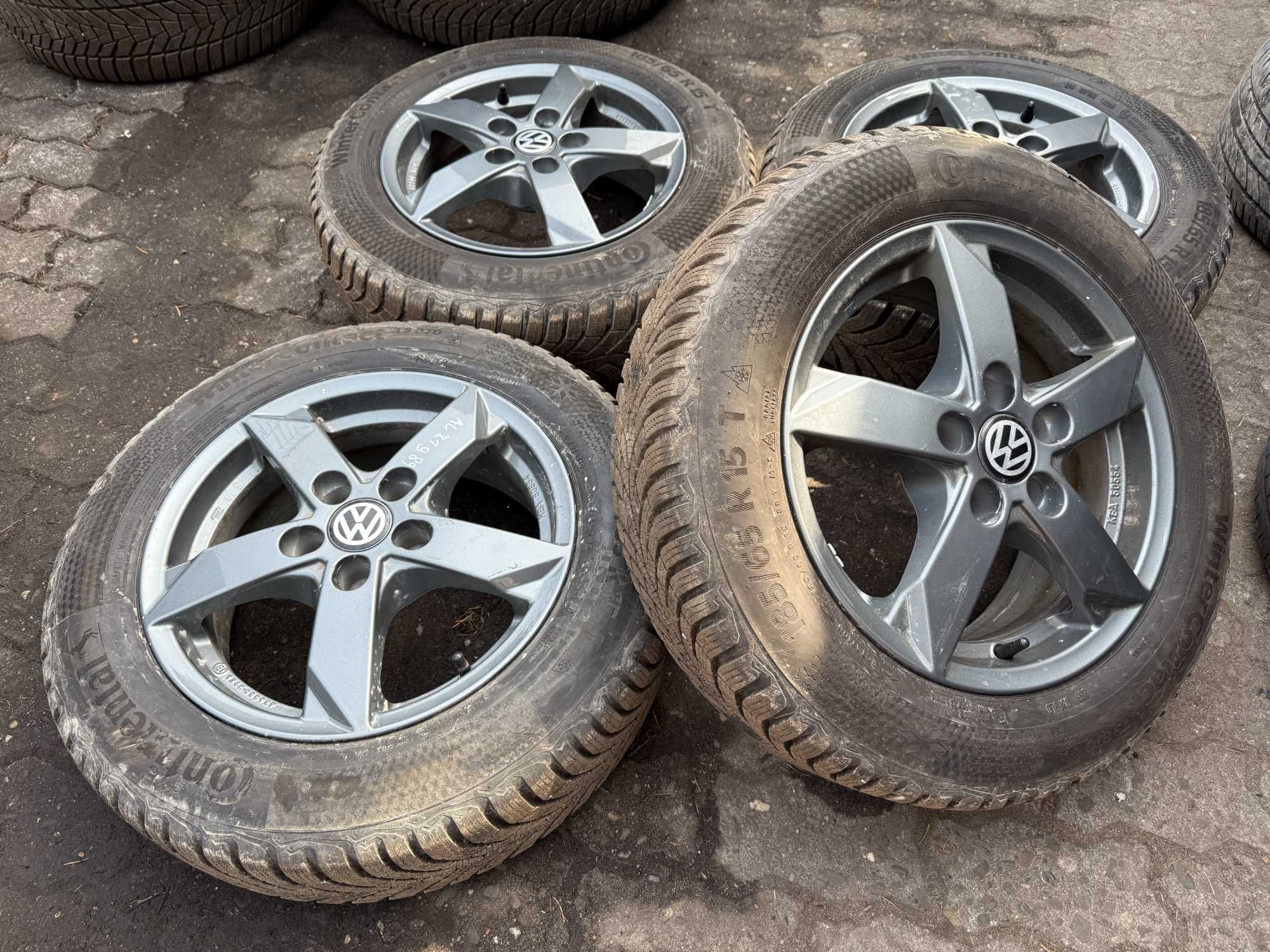 Felgi 15" 5x100 Seat Ibiza VW Golf Polo Skoda Kamiq Rapid Fabia Audi