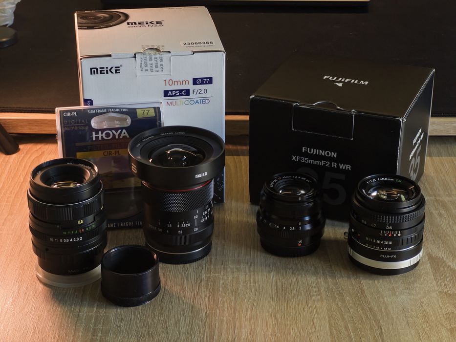 Продам об’єктиви для Fujifilm X-mount