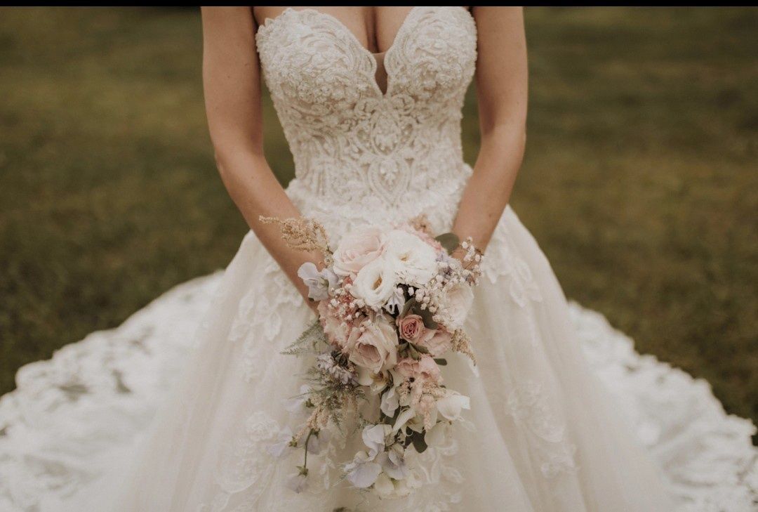 Sophia Tolli Suknia ślubna + welon