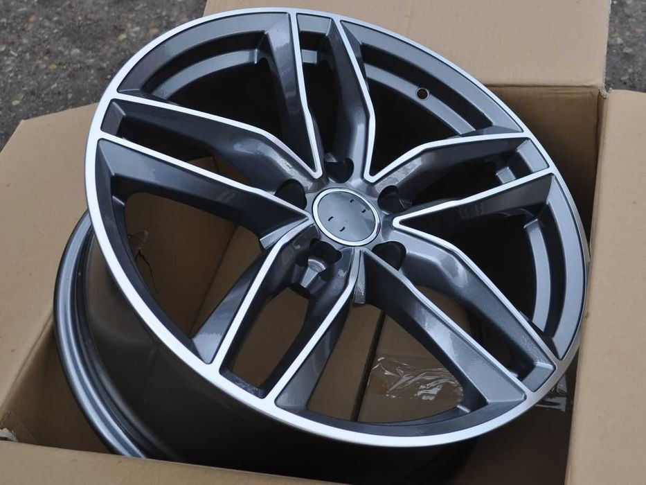 Szare Grafitowe felgi R22 5x112 AUDI Q7 SQ7 E-TRON S8 SQ5 od FELGOCAR