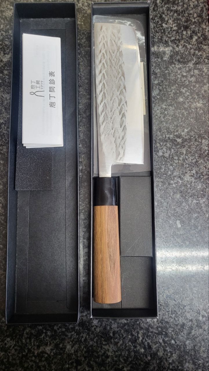 Faca japonesa Tadafusa Hocho S-42 Nakiri 16.5 cm