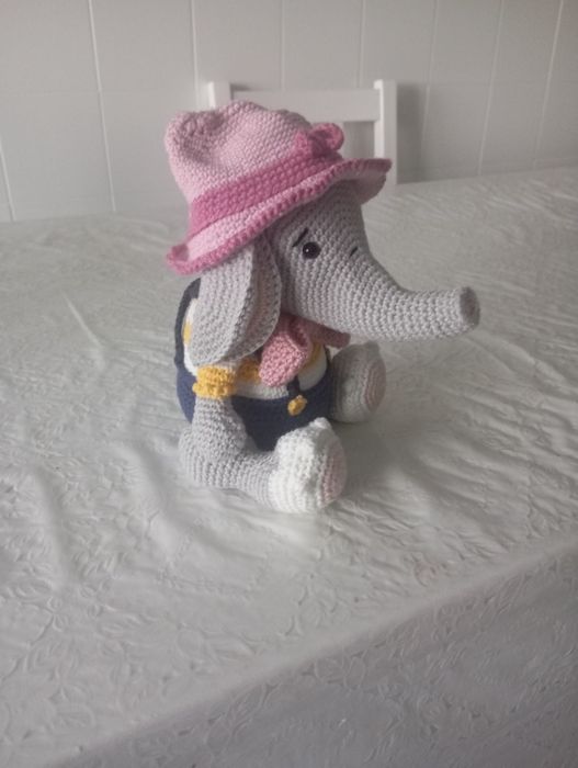 Elefante amigurumi