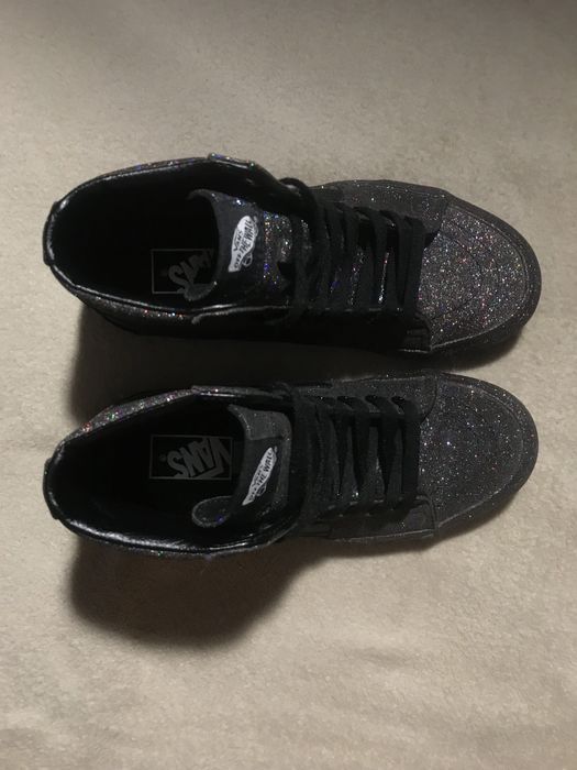 Кроссовки Vans sk8-Hi rainbow glitter sk8 y2k opium rap hip hop