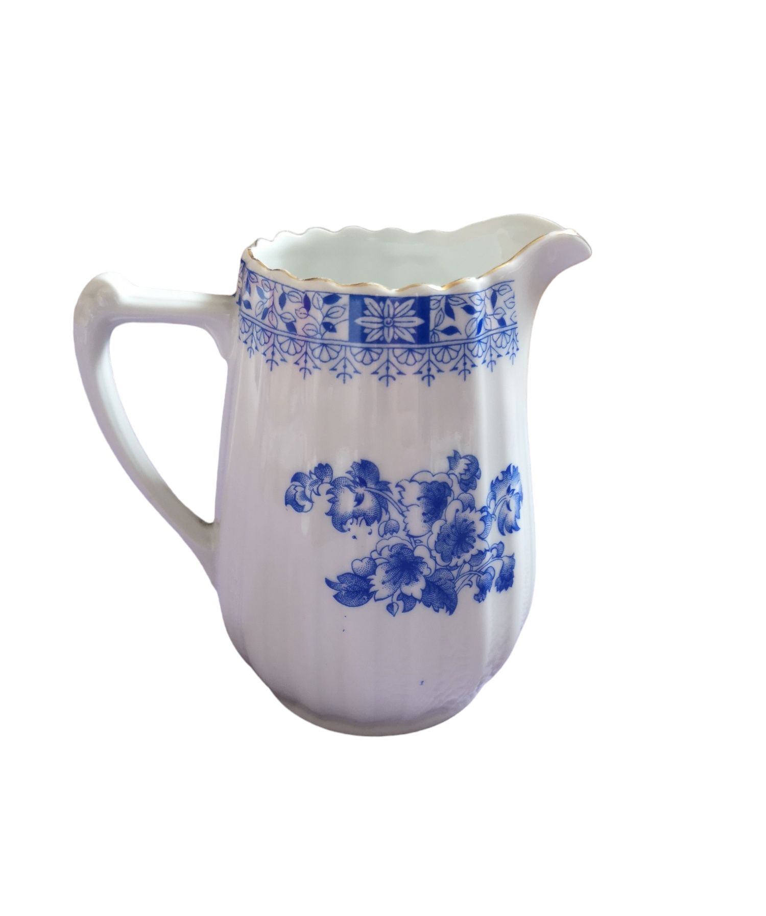 Porcelana śląska Mlecznik China Blau