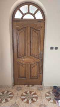 Drzwi zewnętrzne dębowe z 1993 roku
