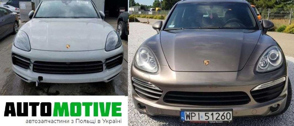 PORSCHE Macan Cayenne Макан Каєн бампер передній задній, б/у розборка