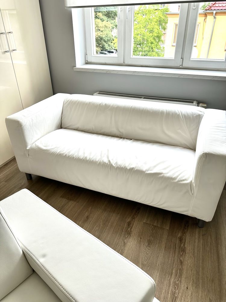 Sofa mała biała IKEA Klipoan