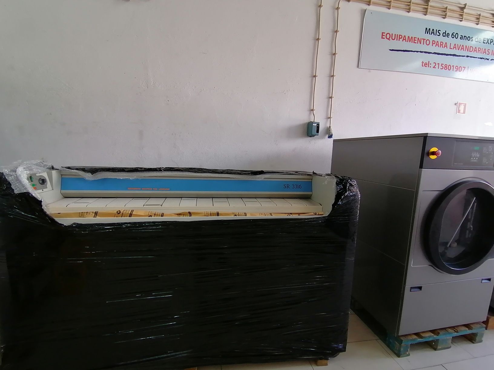Aluguer de equip. para lavandaria industriais self service lares