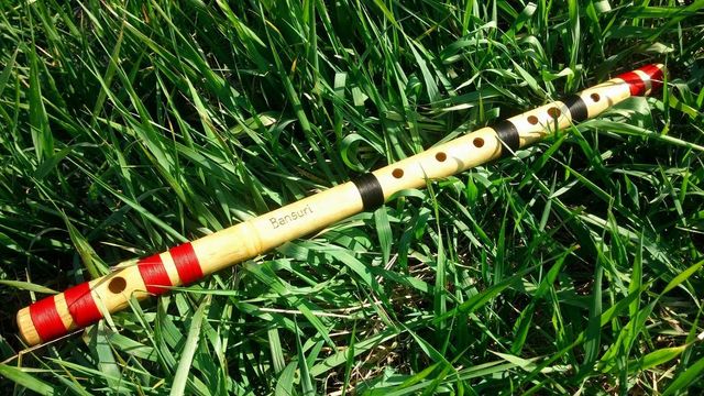 Flet indyjski BANSURI / etniczny / medytacyjny / tonacja G / 46cm