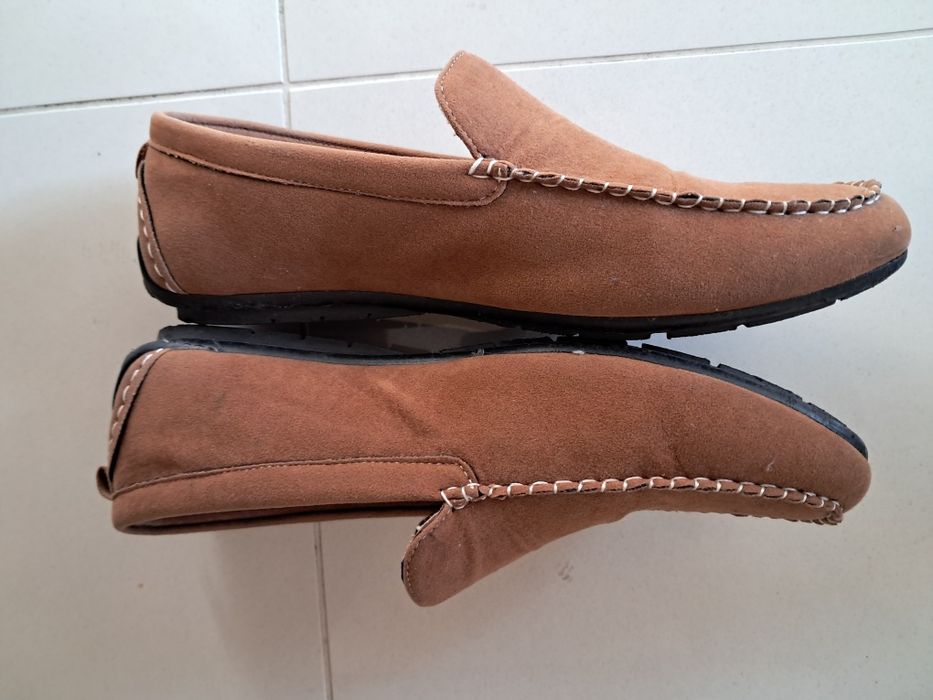 Mokasyny męskie, roz. 41wkładka 27 cm.