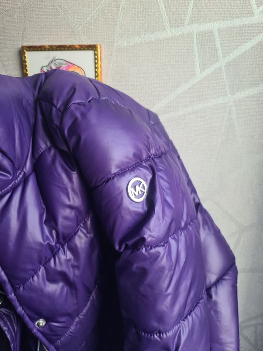Пальто Michael Kors фиолетовое