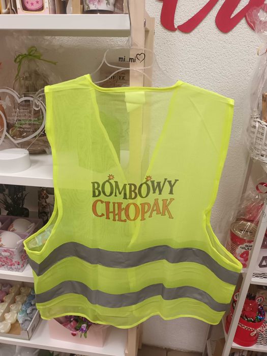 Kamizelka odblaskowa - Bombowy Chłopak ! Extra