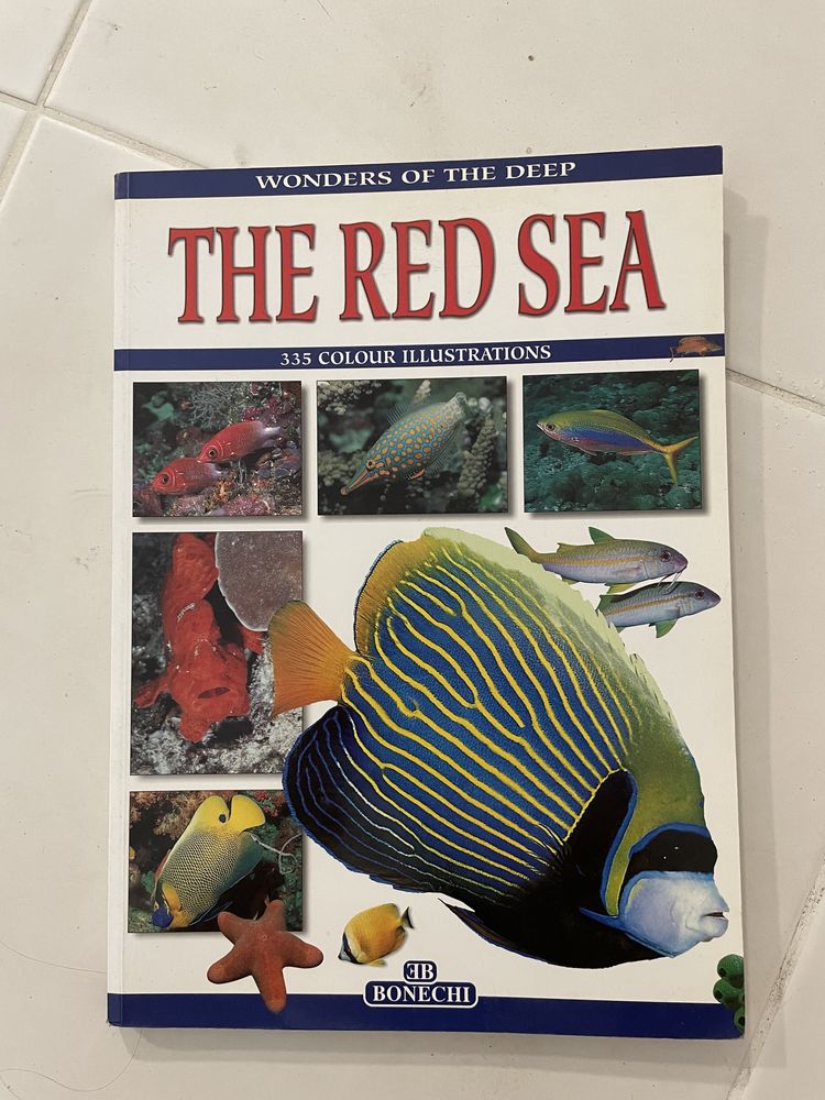 Livro sobre peixes - Wonders of the deep: The red sea