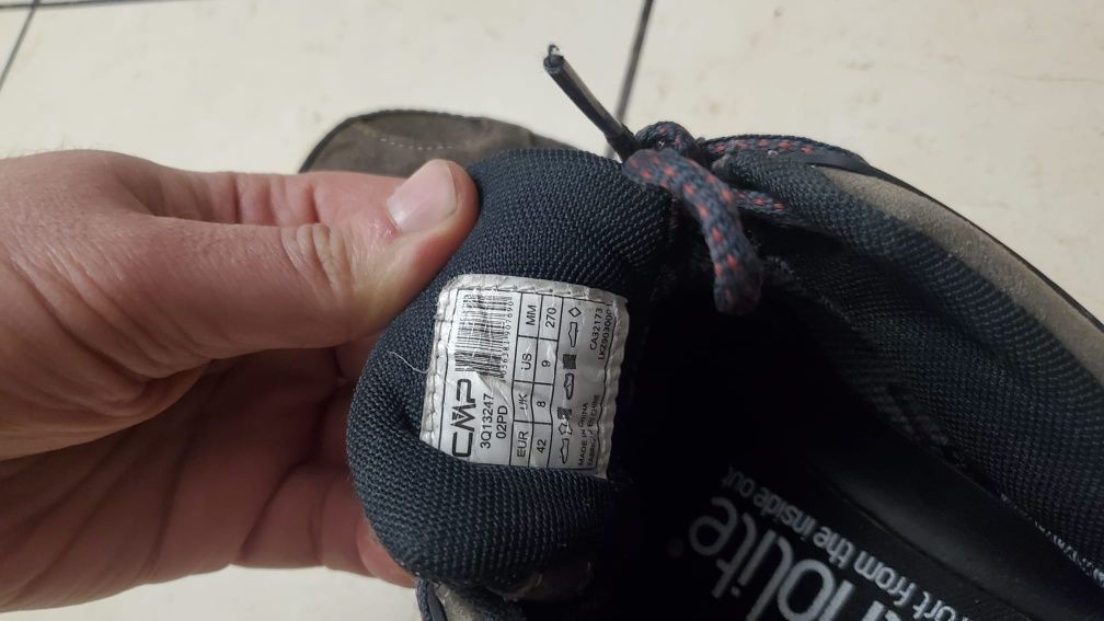 Męskie buty trekkingowe CMP rozmiar 42