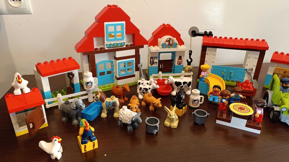 LEGO Duplo farma, wieś, stajnia