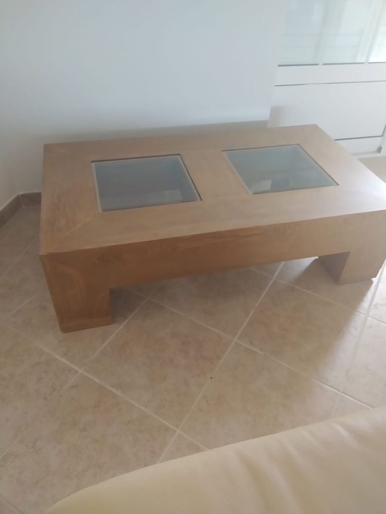 Mesa pequena vidro