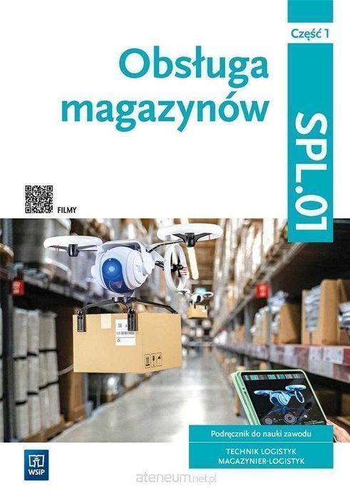 NOWA\ Obsługa magazynów  SPL.01. Podręcznik część 1 Wydanie 2023