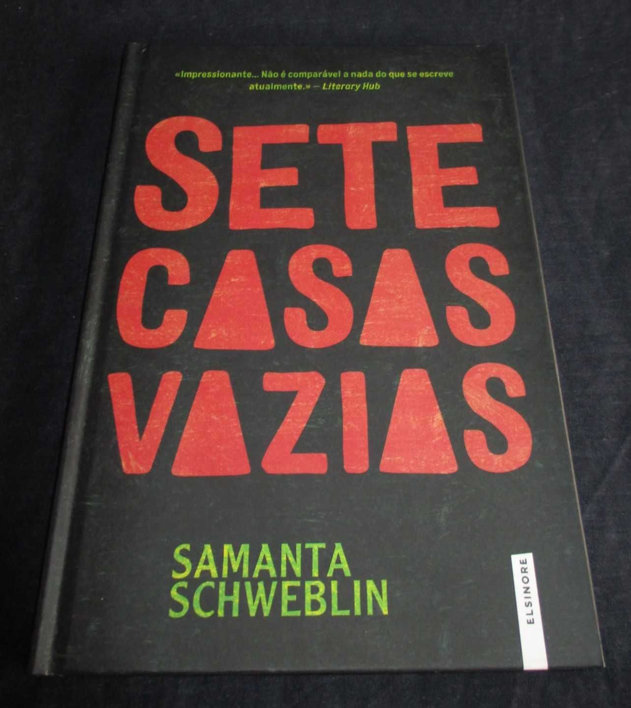 Livro Sete Casas Vazias Samanta Schweblin