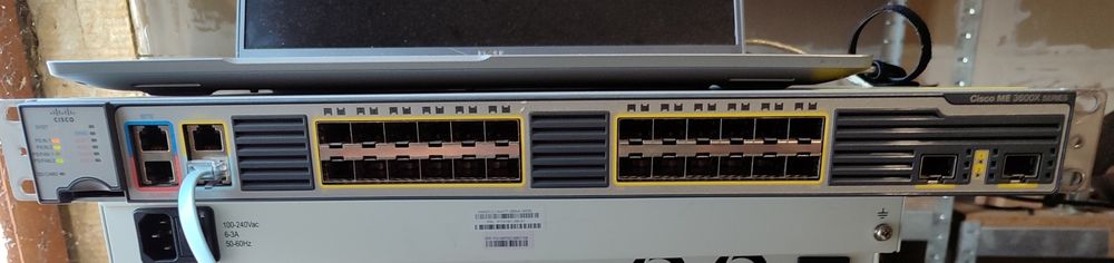 Свіч комутатор mpls sfp Cisco ME-3600X-24FS-M (fiber) 10g