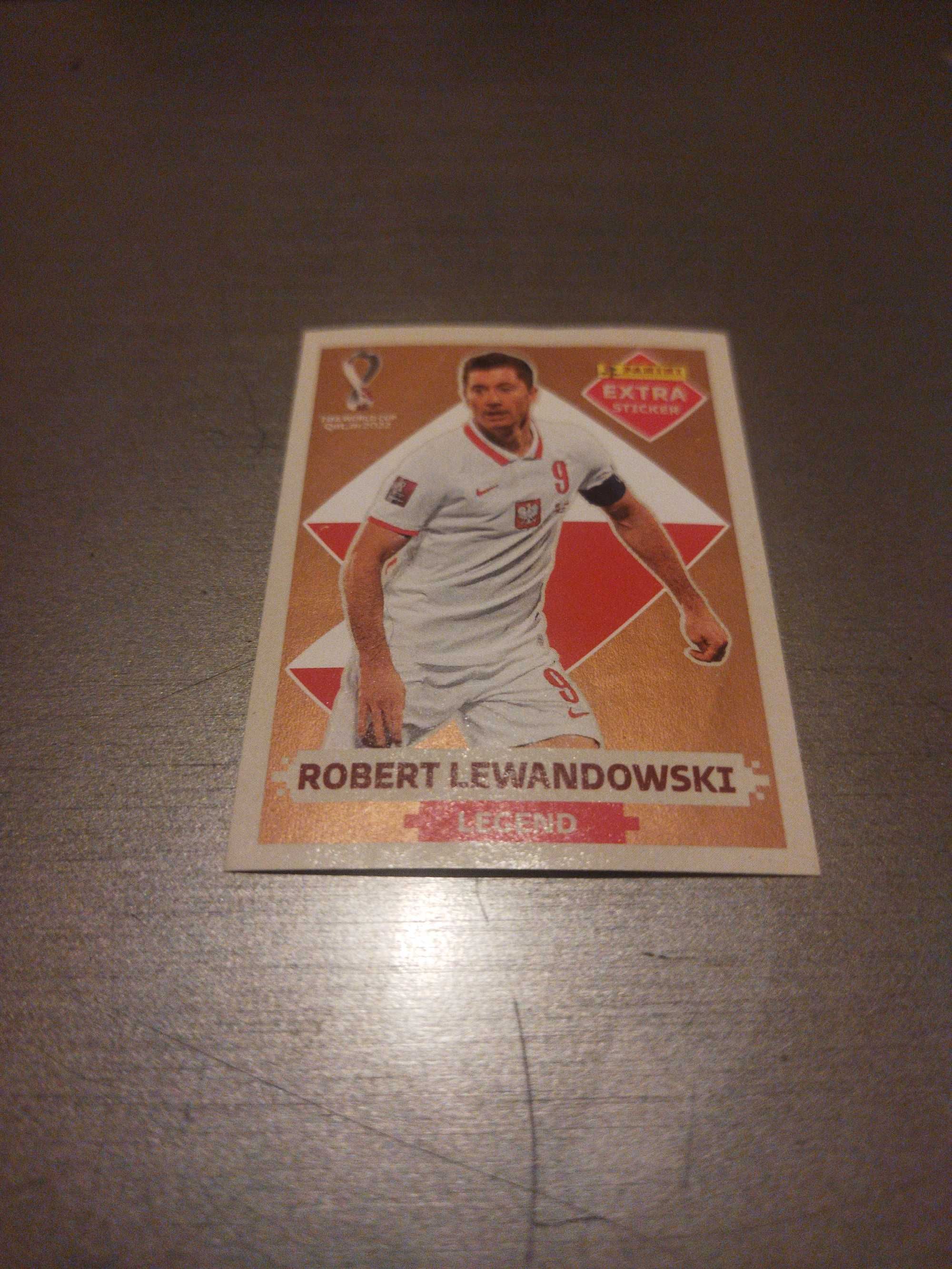 Cromo do Mundial Lewandowski Legend Bronze