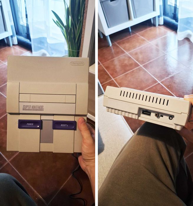 Super Nintendo (SNES) NTSC - Chip desbloqueado - Portes grátis