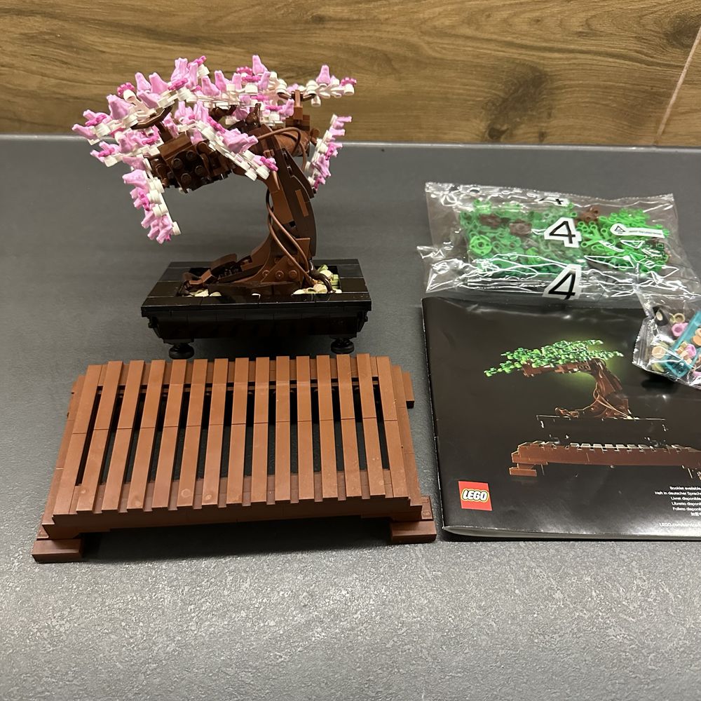 лего комнтруктор lego bonsai бонзай собран
